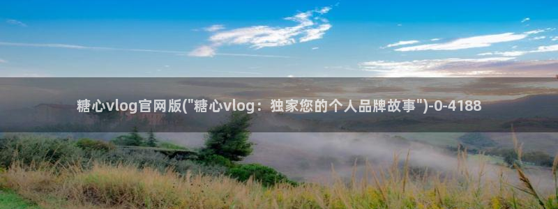 糖心vlog完整版